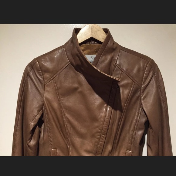 NEW - Danier Mackage Style Leather Motorcycle Jacket - Picture 5 of 12